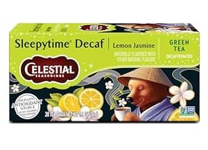 Front of Celestial Seasonings Green Tea Decaf